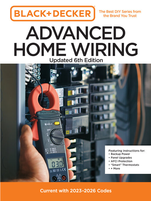 Title details for Black and Decker Advanced Home Wiring Updated by Editors of Cool Springs Press - Wait list